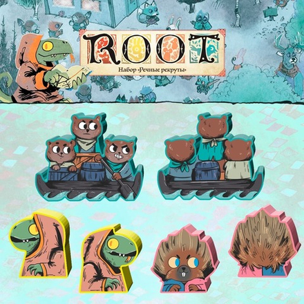 Стикерпак для дополнения «Корни. Речные рекруты»