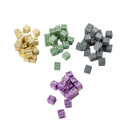 Набор металлических кубиков ресурсов для игры «Анахронность»