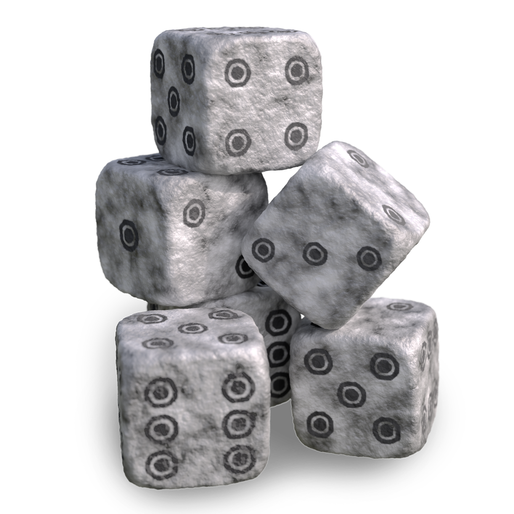 Делюкс-набор кубиков «Stonesaga. Наскальная история». Предзаказ-PZ-16259-dice-crowdgames.ru-1