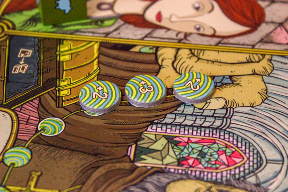 Набор деревянных фишек для игры «Феод»