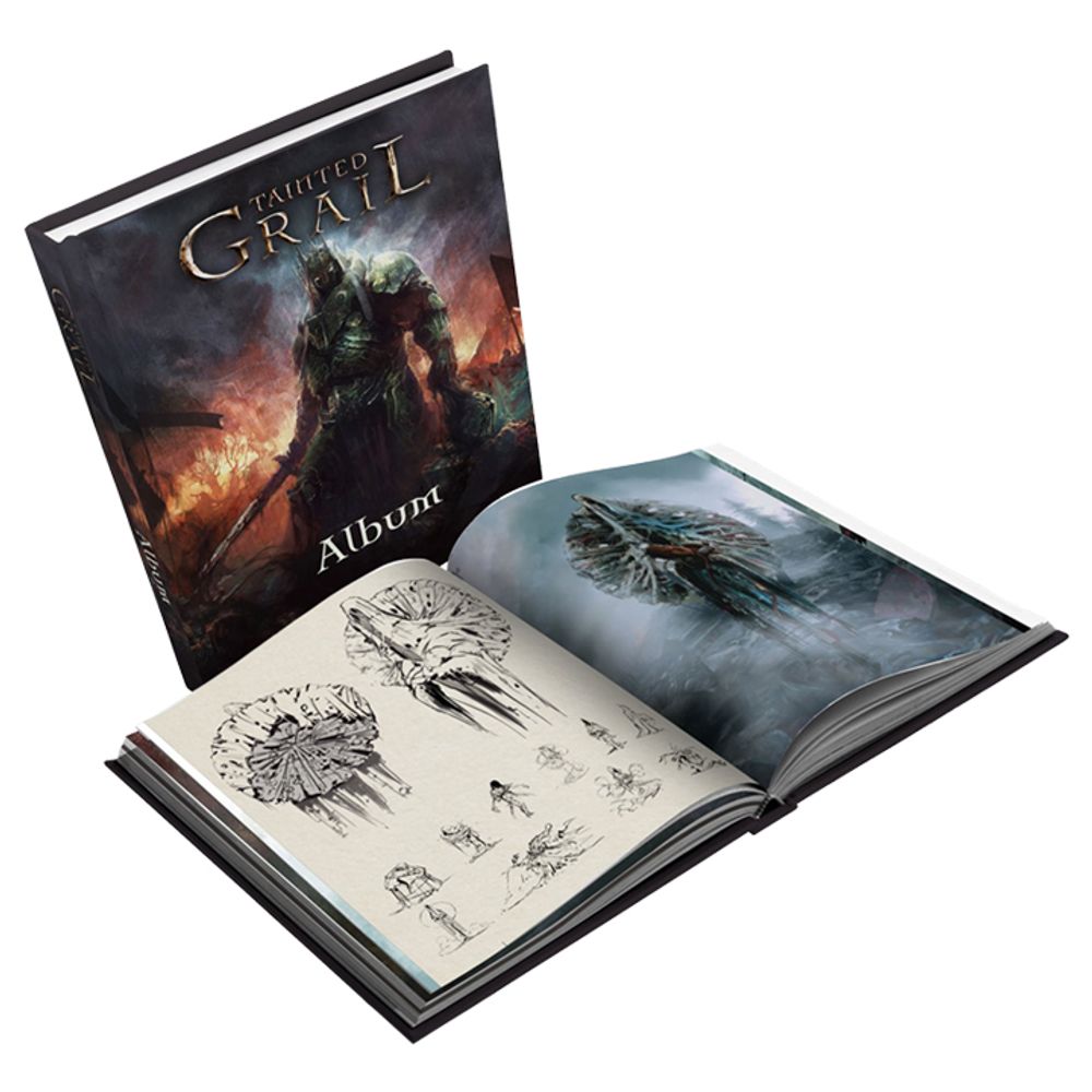 Осквернённый Грааль. Артбук