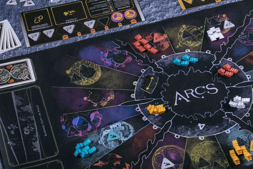 Рассрочка. Плеймат для игры «Предел» (Arcs). Платёж 1/4