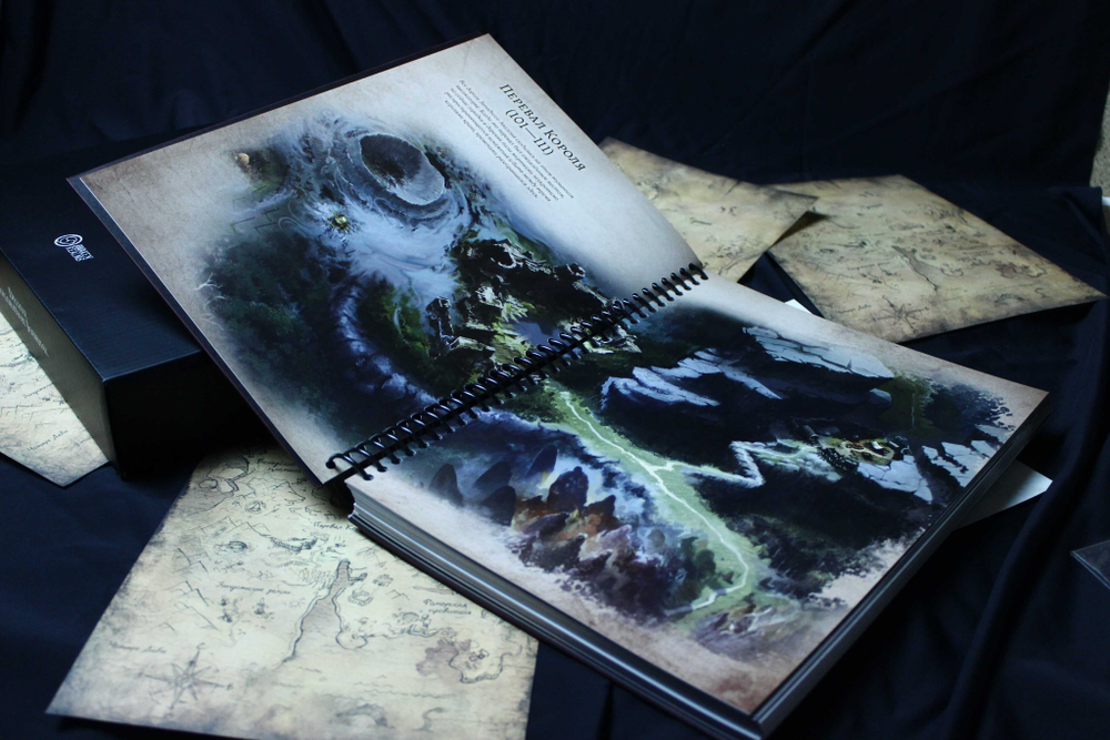 Иллюстрированный журнал кампании для игры «Осквернённый Грааль. Короли краха»