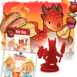 Фигурки драконов для игры «Мастера пламени»-FMC-R05-ML-crowdgames.ru-6