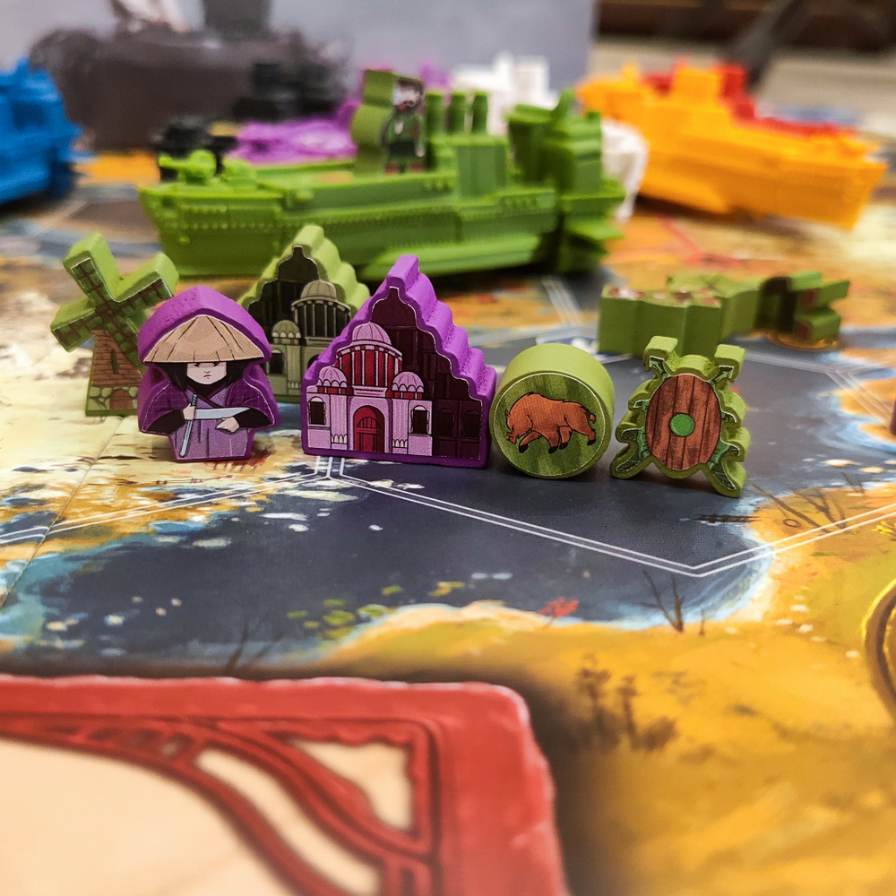 Стикерпак для дополнений «Серп. Захватчики из далёких земель» и «Серп. Небесный гамбит»