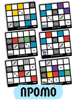 Промонабор карт витражей для игры «Саграда»