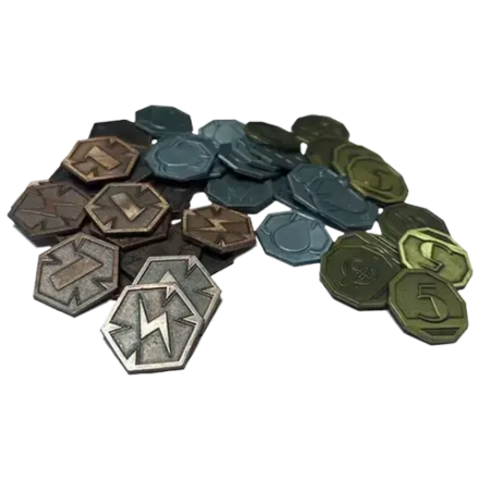 Металлические монеты для игры «Плотина» Предзаказ