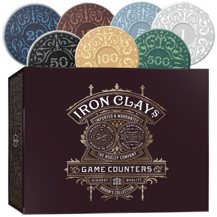 Набор из 200 фишек Iron Clays. Предзаказ