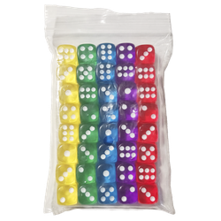 Набор разноцветных кубиков (40 шт.)