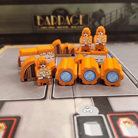 Стикерпак для дополнений к настольной игре «Плотина»