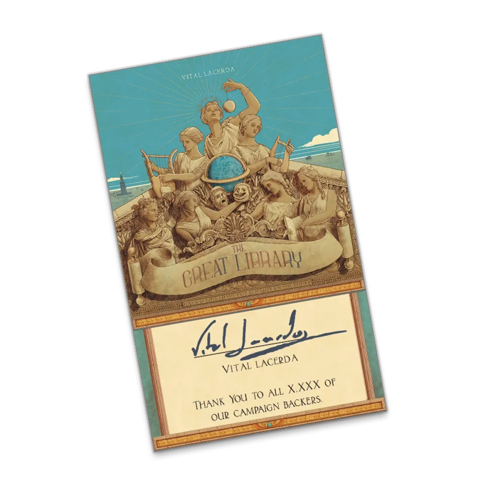 Наклейка с автографом Витала Ласерды. Предзаказ