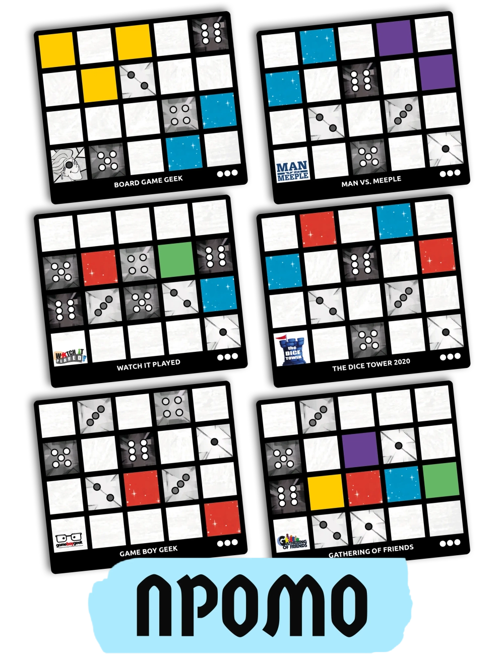 Промонабор карт витражей для игры «Саграда»