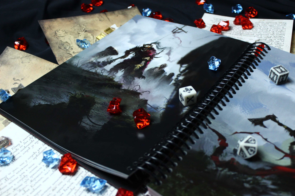 Иллюстрированный журнал кампании для игры «Осквернённый Грааль. Короли краха»