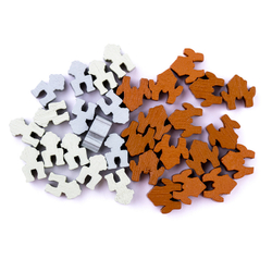 Набор дополнительных фишек техники для игры «Плотина»