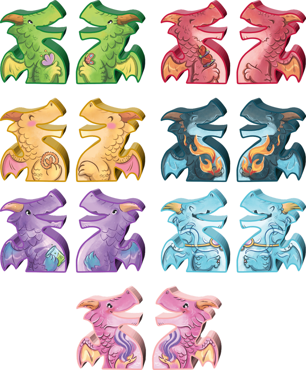 Стикерпак для настольной игры «Мастера пламени»