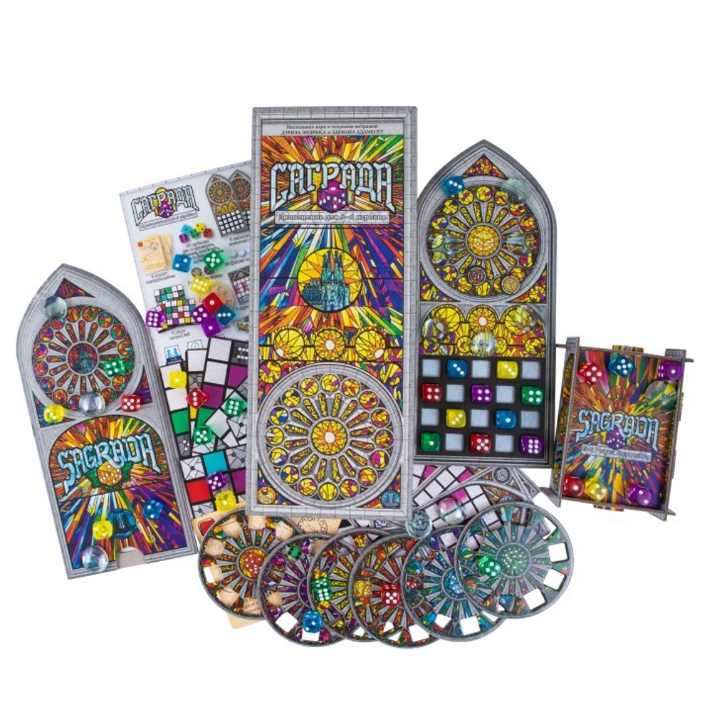 Саграда. 5—6 игроков. Фото настольной игры Crowd Games