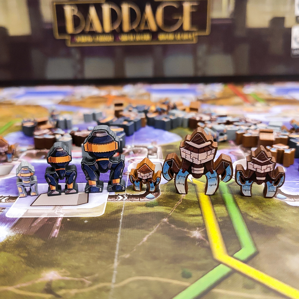 Стикерпак для настольной игры «Плотина»