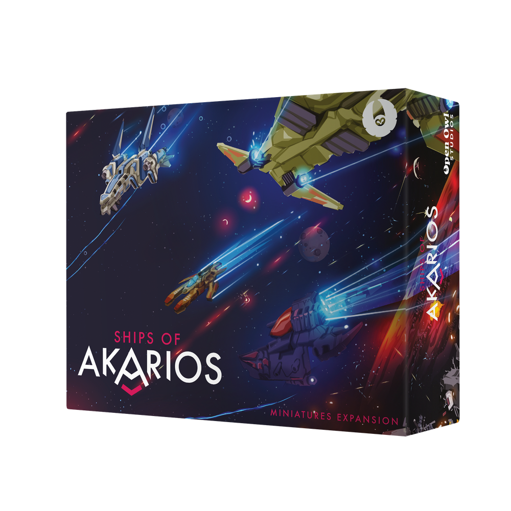 Набор миниатюр «Звёзды Акариоса. Корабли Акариоса»-16299-crowdgames.ru-1