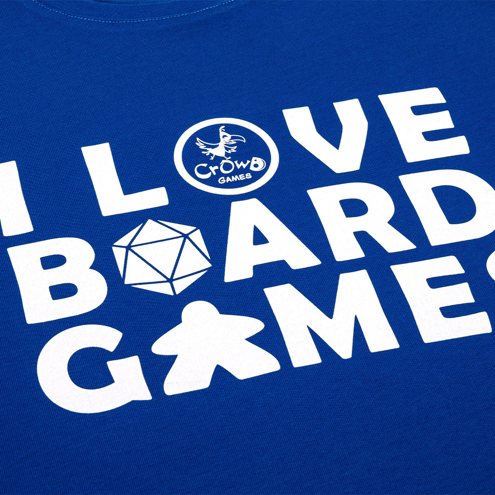 Футболка I love board games