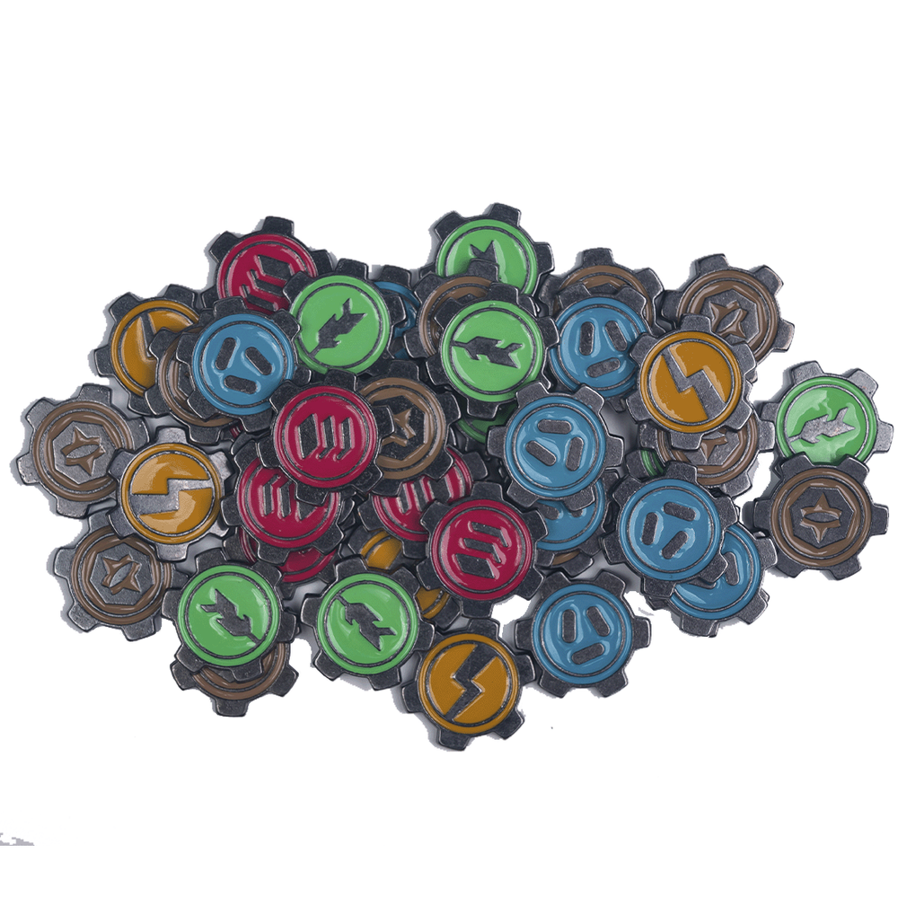 Опустошение. Набор металлических жетонов