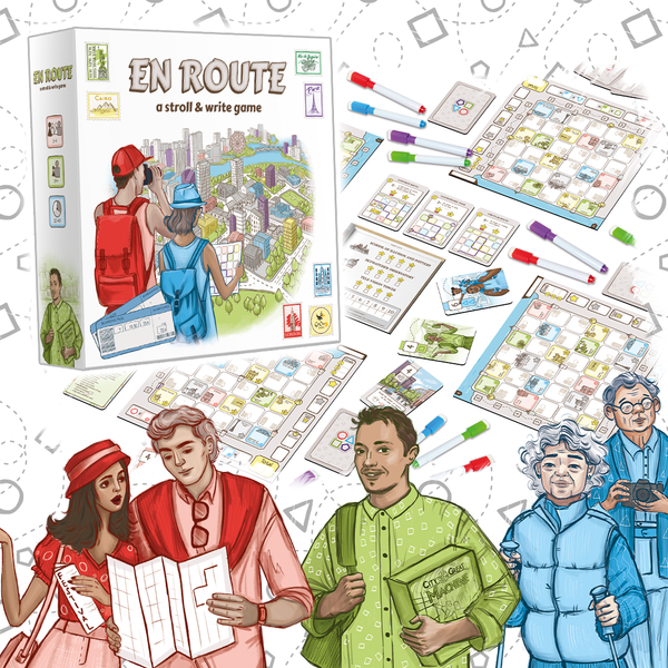 Анонс En Route: российская разработка с новым взглядом на механику flip &amp; write