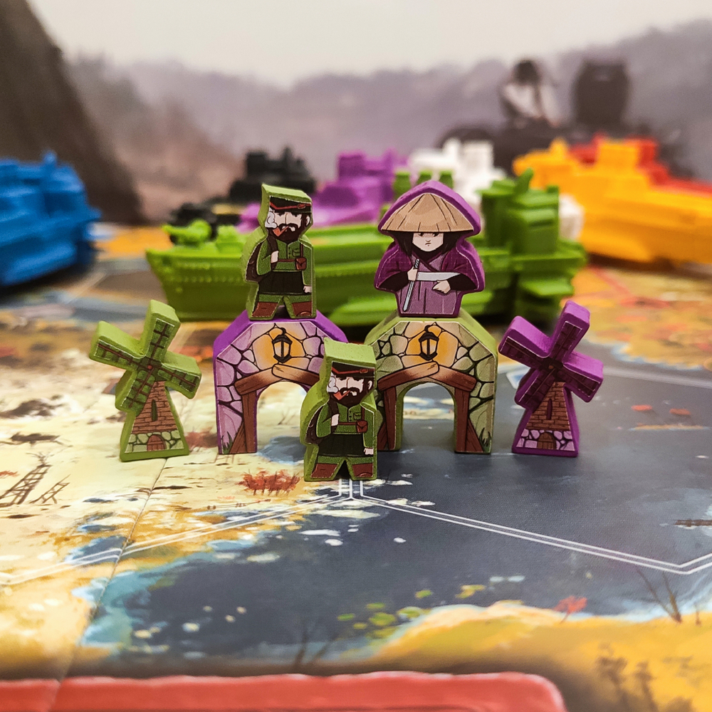 Стикерпак для дополнений «Серп. Захватчики из далёких земель» и «Серп. Небесный гамбит»