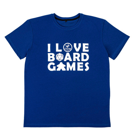 Футболка I love board games