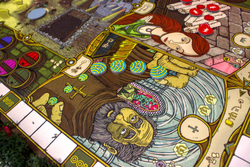 Набор деревянных фишек для игры «Феод»-16314-crowdgames.ru-3