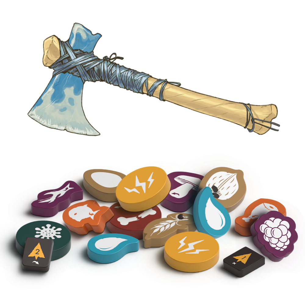 Делюкс-набор фишек «Stonesaga. Наскальная история». Предзаказ