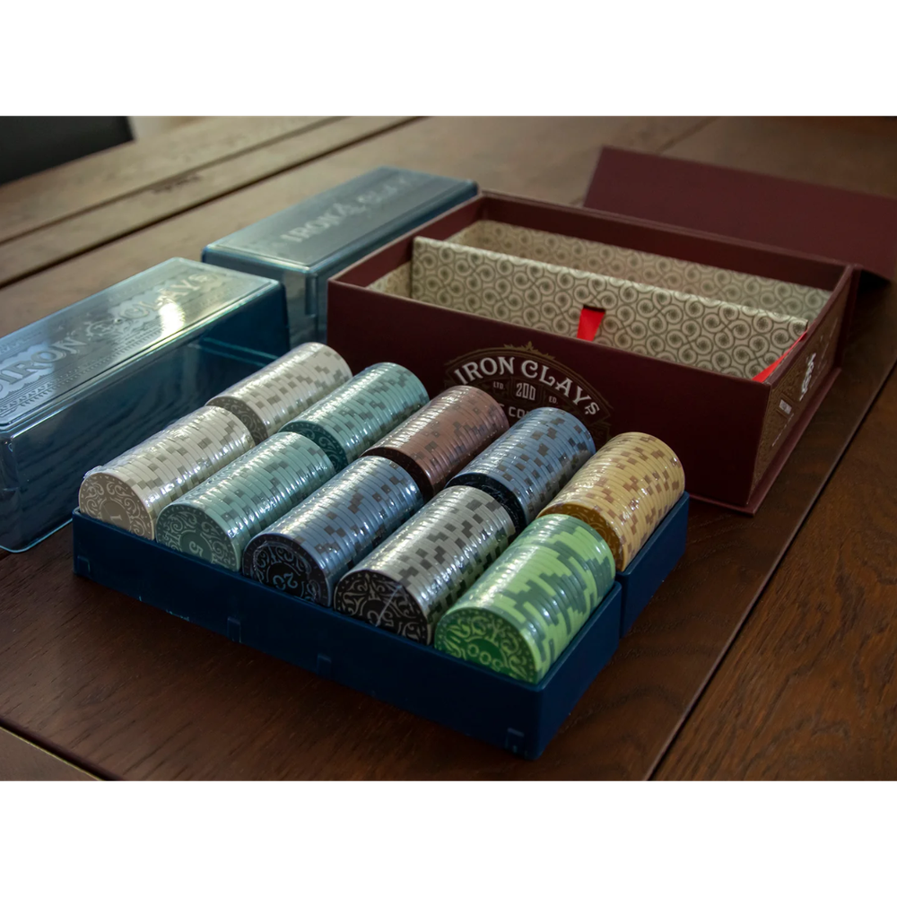 Набор из 200 фишек Iron Clays. Рассрочка. Платёж 1/4