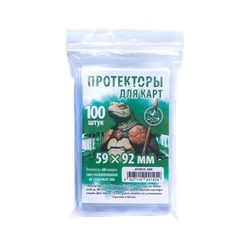 Протекторы Crowd Games для карт 59 × 92 мм (60 мк, 100 шт.)
