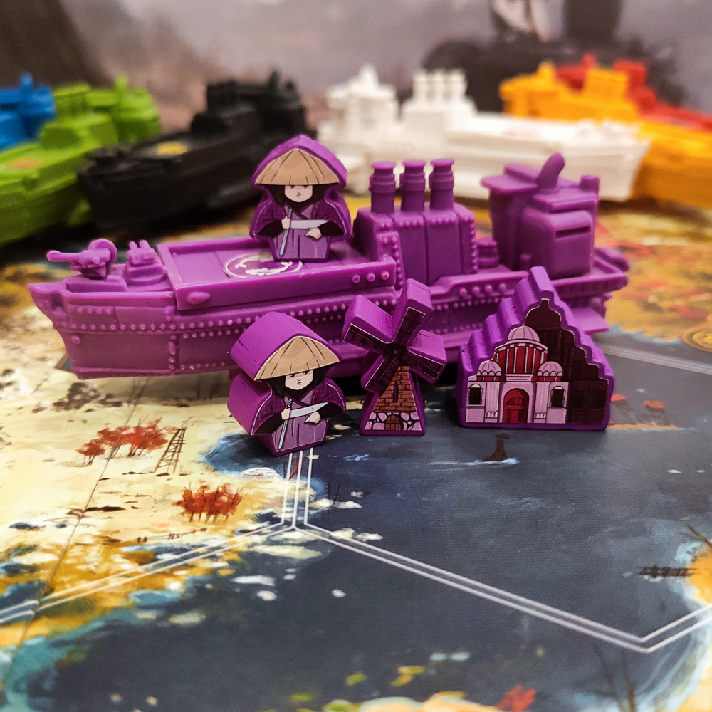 Стикерпак для дополнений «Серп. Захватчики из далёких земель» и «Серп. Небесный гамбит»