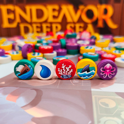 Стикерпак для настольной игры «Экспедиция. Морские глубины». Предзаказ