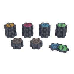 Опустошение. Набор металлических жетонов