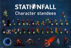 Stationfall. Character Standees (Падающая станция. Стенды персонажей)