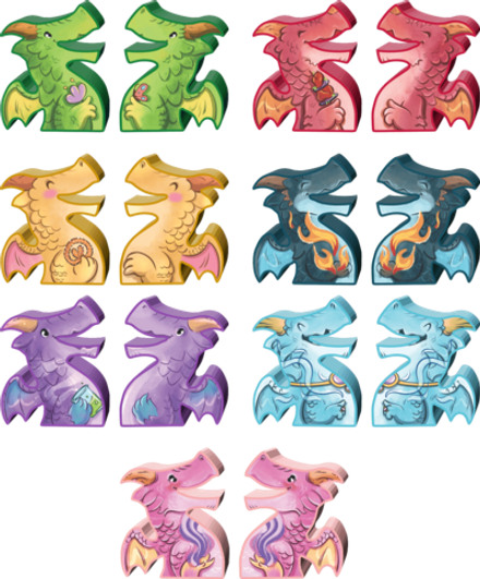 Стикерпак для настольной игры «Мастера пламени»