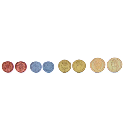 Металлические монеты для игры «Джон Компани. Второе издание»-WGG004-crowdgames.ru-2