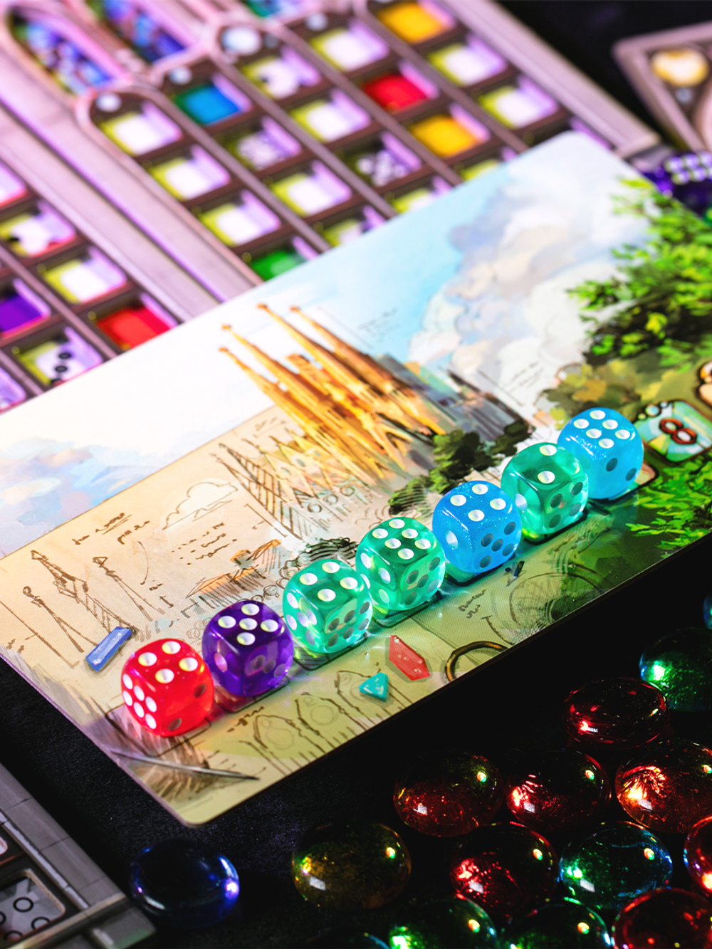 «Саграда» с промонабором карт витражей