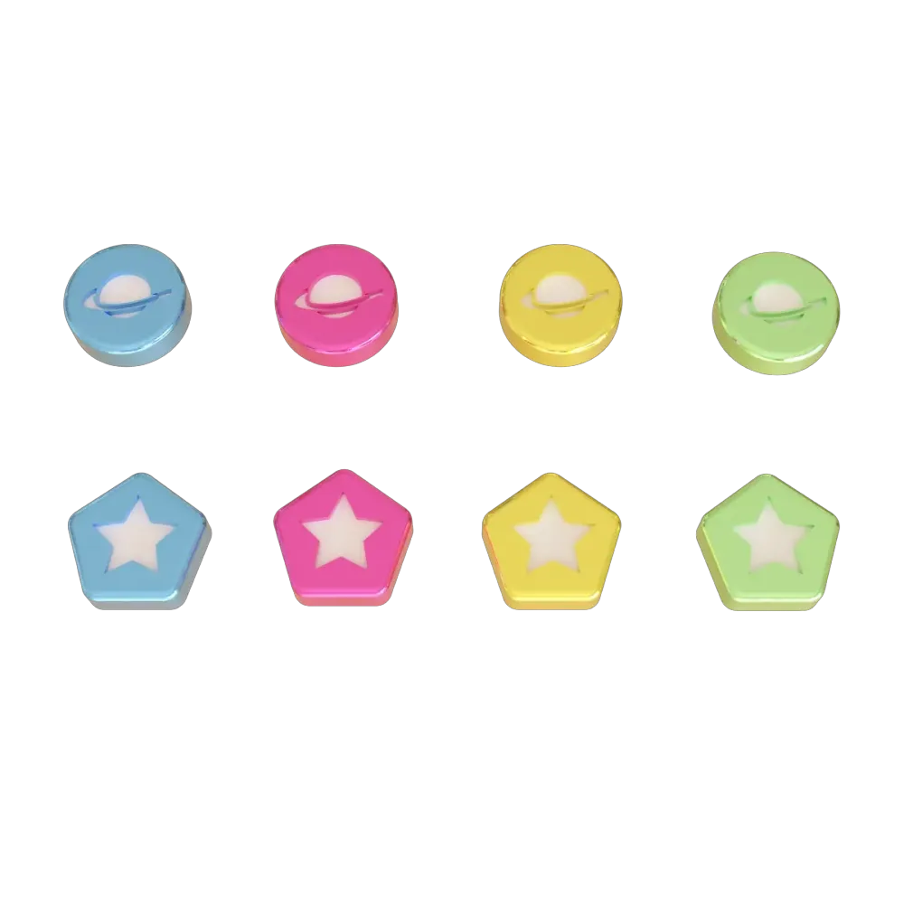 Набор металлических жетонов победных очков и репутации. Предзаказ