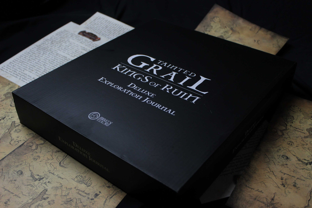 Иллюстрированный журнал кампании для игры «Осквернённый Грааль. Короли краха»