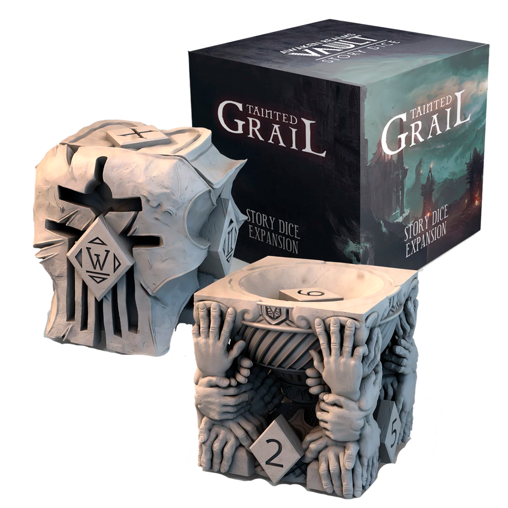 Промонабор кубиков для серии игр «Осквернённый Грааль»