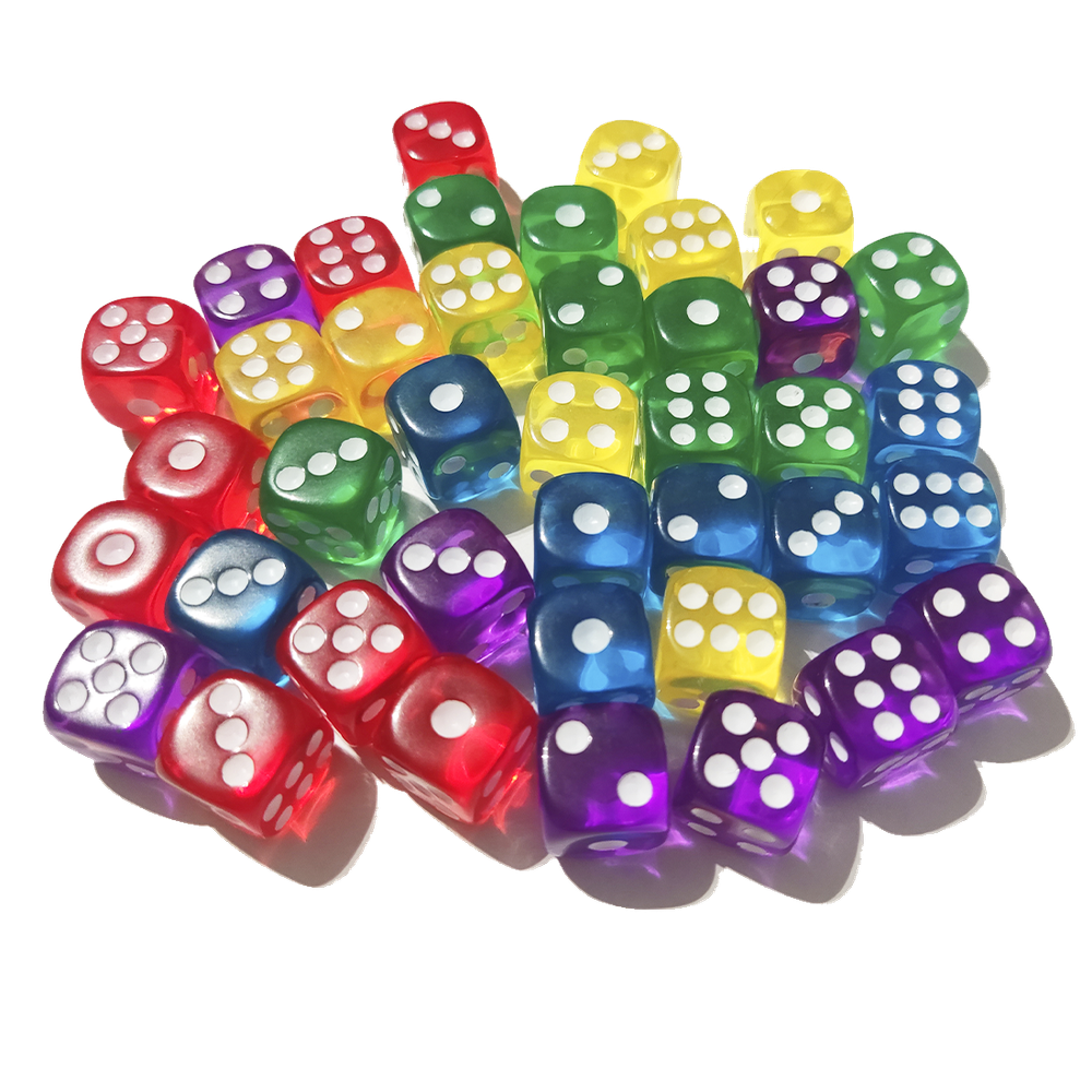 Набор разноцветных кубиков (40 шт.)