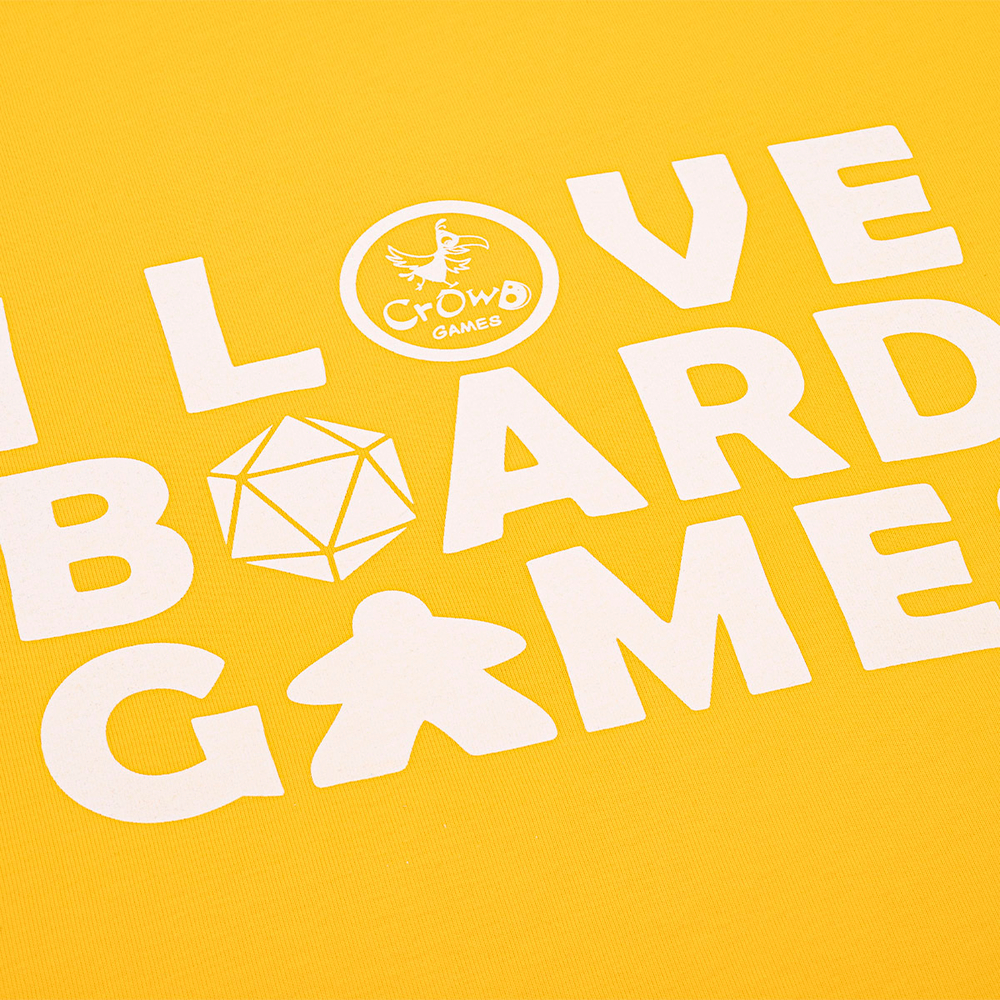 Футболка I love board games
