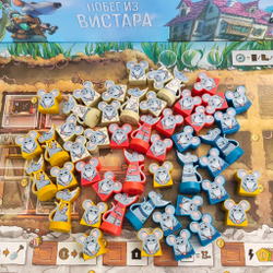 Стикерпак для настольной игры «Побег из Вистара»