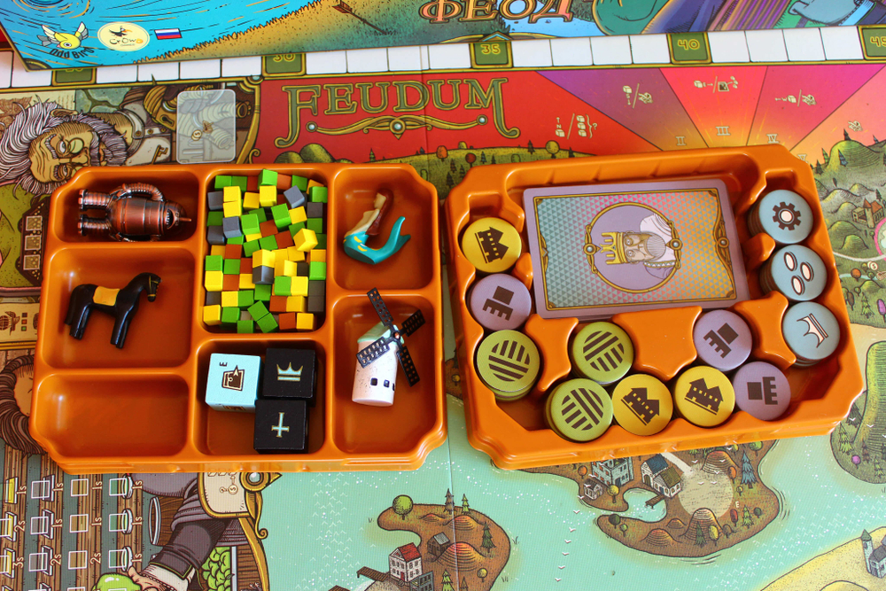 Органайзер GameTrayz для игры «Феод»-16315-crowdgames.ru-3