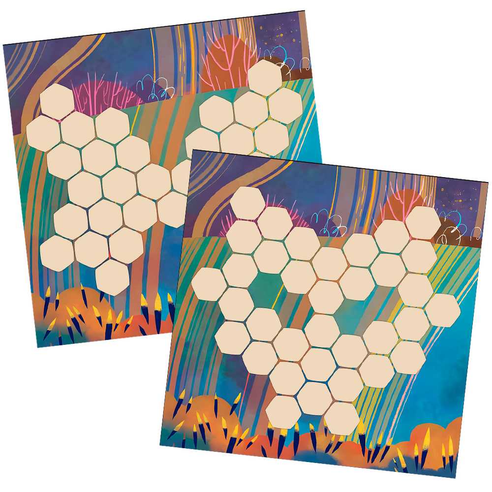 Набор плейматов №3 для настольной игры «Гармония»