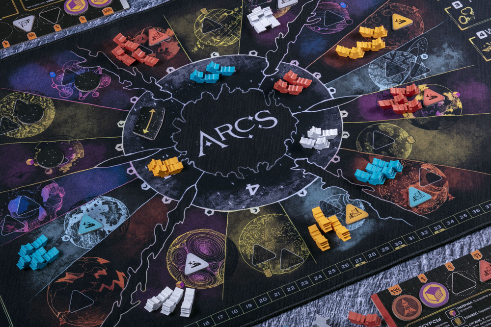 Рассрочка. Плеймат для игры «Предел» (Arcs). Платёж 1/4