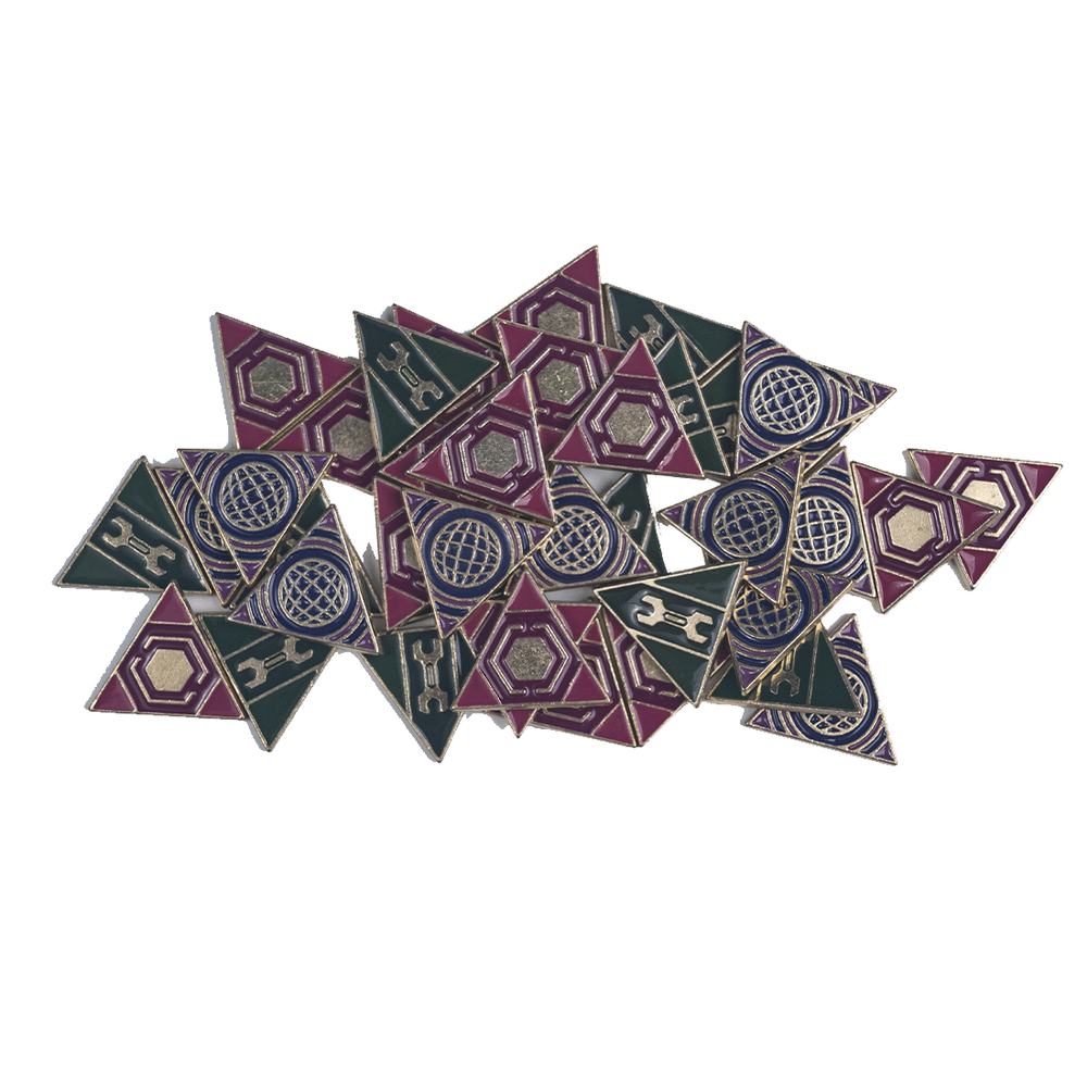 Опустошение. Набор металлических жетонов