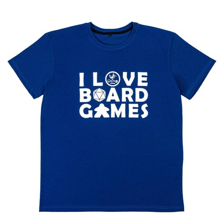 Футболка I love board games