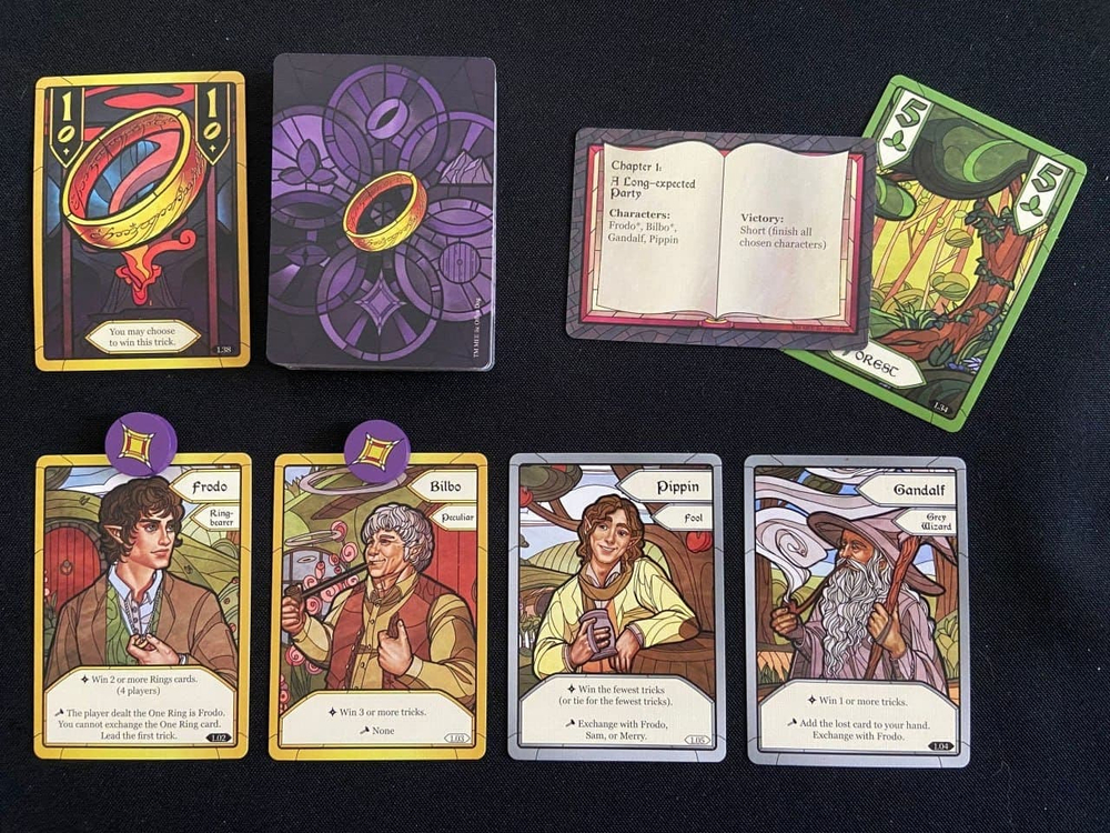The Fellowship of the Ring. Trick-Taking Game (Братство кольца. Игра на взятки)-ODLO01en-crowdgames.ru-11